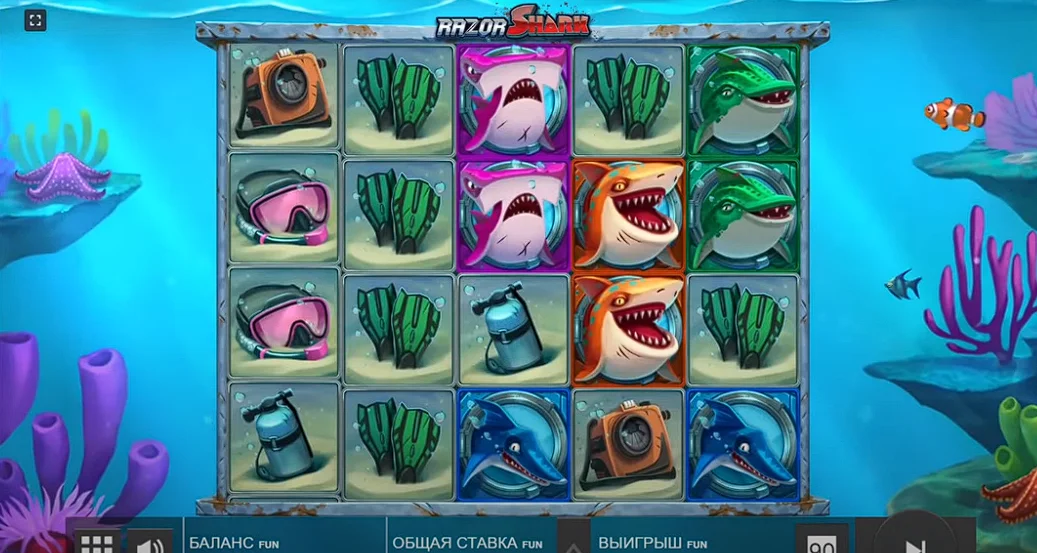 Игра Razor Shark